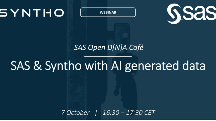 SAS Syntho AI generated Synthetic data