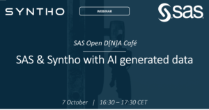 SAS Syntho AI gegenereerde synthetische data