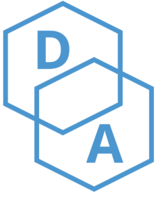 D8A-logo met