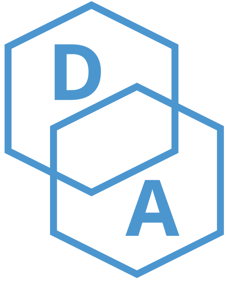 D8A-logo met