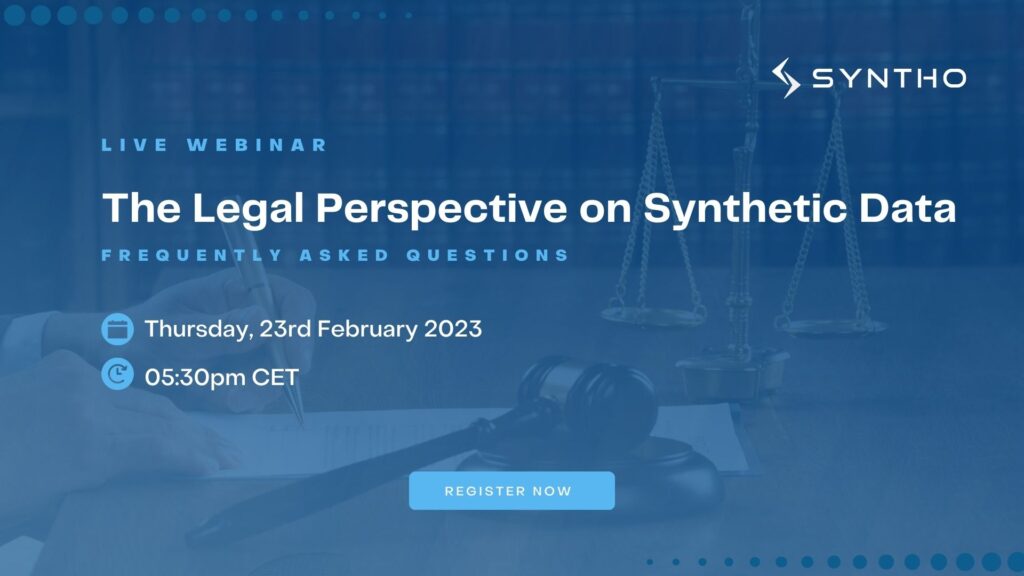 legal perspective on synthetic data