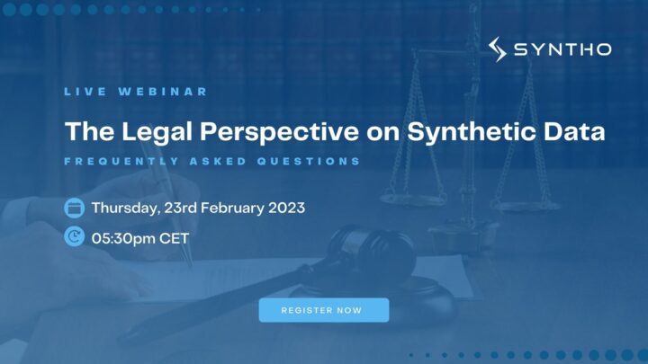 legal perspective on synthetic data