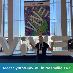 Syntho ViVE Nashville Linkedin Post
