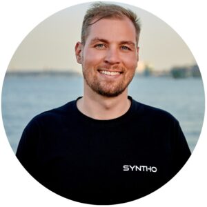 Photo headshot of CEO and co-founder of Syntho, Wim Kees Jannsen