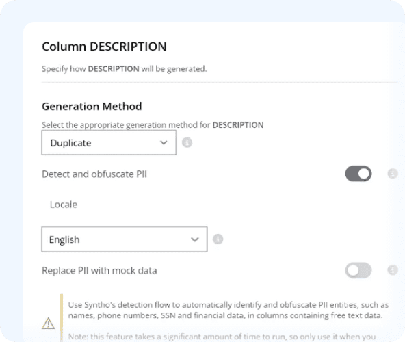 Run the PII text scanner